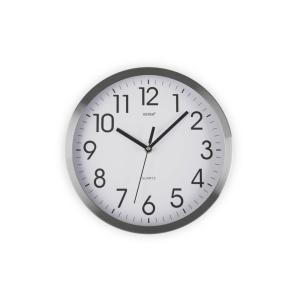 Horloge murale en aluminium blanc 20 cm