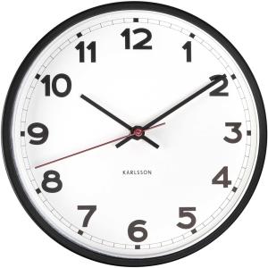Horloge murale fer blanc Ø20cm