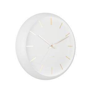 Horloge murale fer blanc Ø40cm