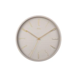 Horloge murale fer gris Ø35cm