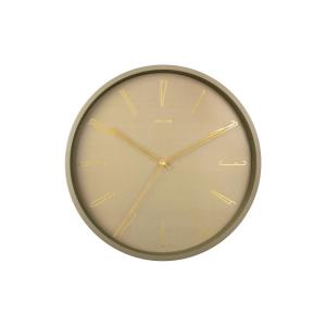 Horloge murale fer vert Ø35cm