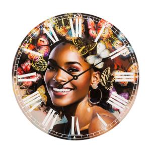 Horloge murale multicolore cm Ø 60x4,5.