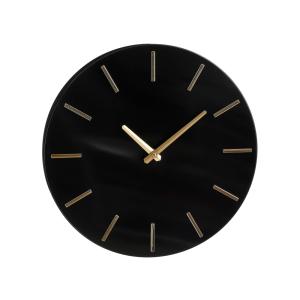 Horloge murale Noir Aluminium H4xl35.5xL35.5cm