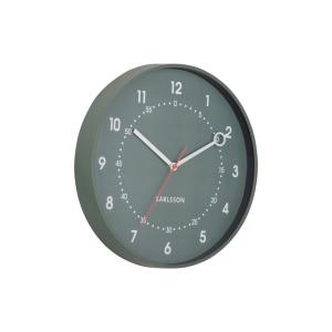 Horloge murale plastique vert 31.5x31.5x31.5cm