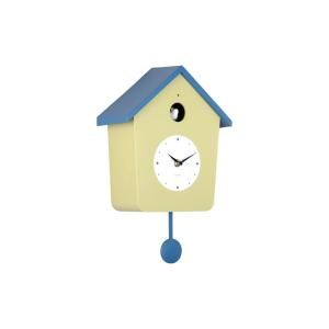 Horloge murale polystyrène thé vert 23x10.5x26.4cm