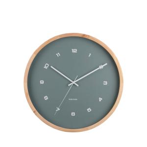 Horloge murale ronde ø41,6cm - Vert