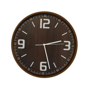 Horloge ronde en bois 32cm
