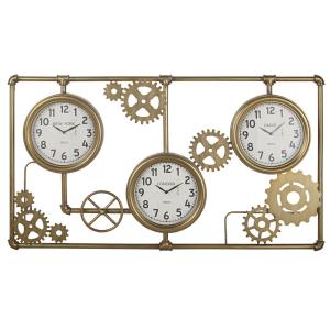Horloges en métal doré 120x67