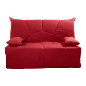 Housse de BZ en coton rouge 140 x 190 cm