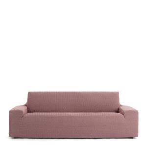 Housse de canapé 3 places extensible rose 180 * 260 cm