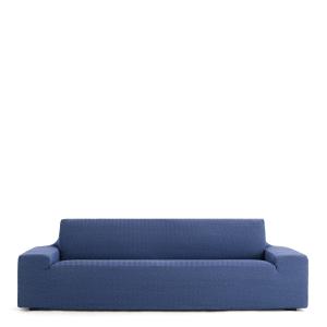 Housse de canapé 5 places extensible bleu 250 * 330 cm