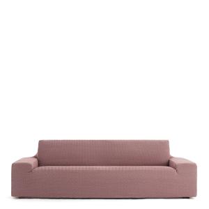 Housse de canapé 5 places extensible rose 250 * 330 cm