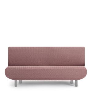 Housse de canapé clic clac extensible rose 180 * 230 cm