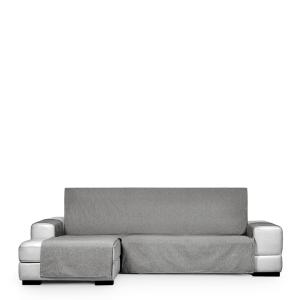 Housse de canapé hydrofuge en L gauche beige-gris 200 cm