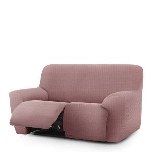 Housse de canapé relax extensible 2 places rose 150 * 200 c…