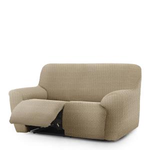 Housse de canapé relax extensible 3 places x 2 beige 200 *…