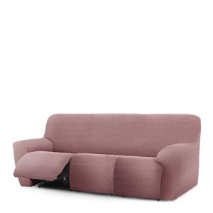 Housse de canapé relax extensible 3 places x 3 rose 200 * 2…