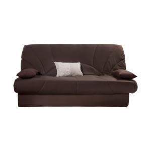 Housse de clic-clac et bande socle en coton marron 130 x 19…