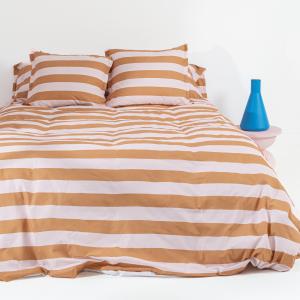 Housse de couette 100% Coton Orange 140x200 cm