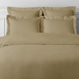 Housse de couette  140x200 cm 1 personne satin de coton bei…