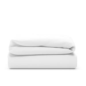 Housse de couette 200x200 cm blanche - coton 100%