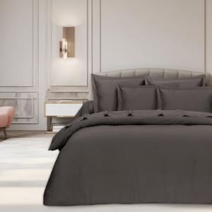 Housse de couette 240x220 cm 2 personnes satin de coton ant…
