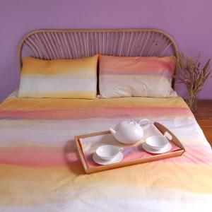Housse de couette Aquarelle pastel Dimension - 240x220