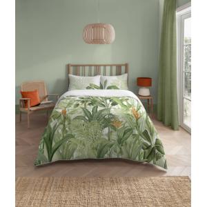 Housse de couette canopée lit en satin de coton 200x200cm