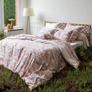 Housse de couette coton biologique 260x240 cm rose clair