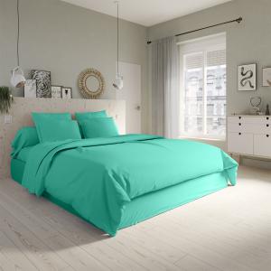 Housse de couette   Coton Vert 200x200 cm