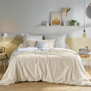 Housse de couette en coton bio galuchat 240 x 220 cm