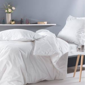 Housse de couette en Coton Blanc 240x220 cm cm