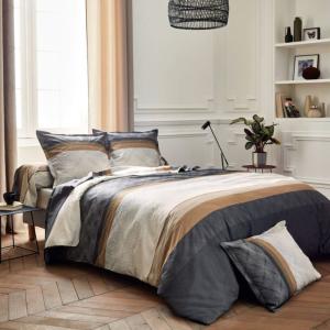 Housse de couette en Coton noir 240x220 cm