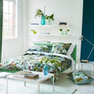 Housse de couette en Percale Celadon 200x200 cm cm