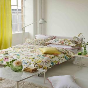 Housse de couette en percale de coton multicolore 200x200cm