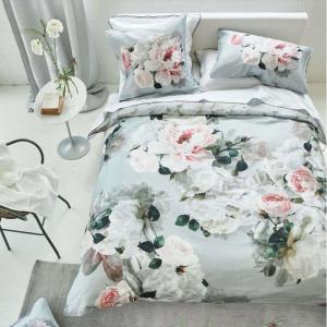 Housse de couette en Percale Gris 240x220 cm cm