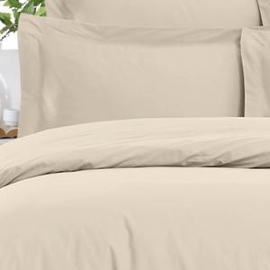 Housse de couette en satin de coton 120 fils  ficelle 200x2…