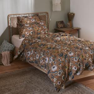 Housse de couette gaze de coton à motifs 140x200 cm