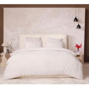 Housse de couette gaze de coton ecru naturel 260x240 cm