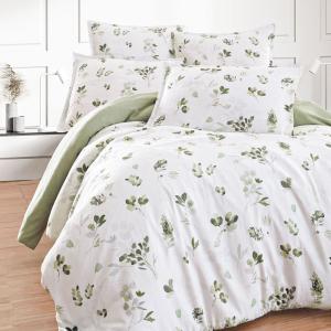 Housse de couette gaze de coton  lichen 200x200 cm