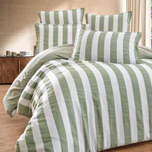 Housse de couette gaze de coton  sauge 240x220 cm