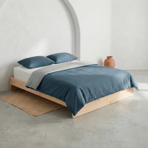 Housse de couette revérsible en 100% coton 260x240 cm   2(5…