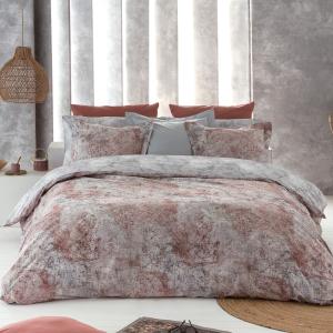 Housse de couette réversible en percale de coton 200x200 cm…