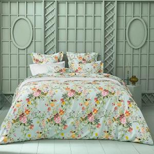 Housse de couette  satin de coton 120 fils/cm² multicolore…