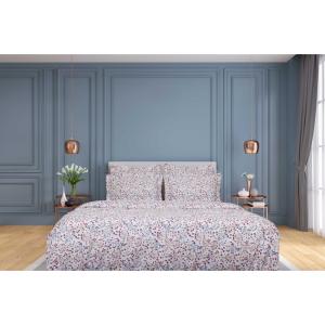 Housse de couette satin de coton 240x220 cm imprimé Ombelli…