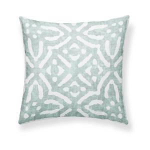 Housse de coussin 100% coton Bleu 50x50 cm