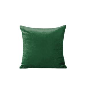 Housse de coussin 40x40 cm Vert pin et taupe