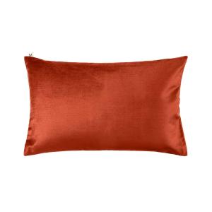 Housse de coussin 40x60 cm Orange et blanc