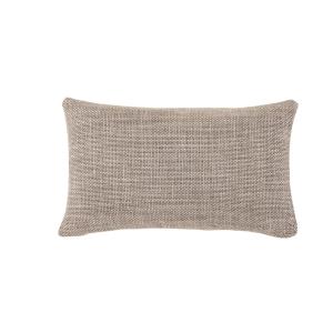 Housse de coussin à  en Jacquard à l'effet chiné Rose