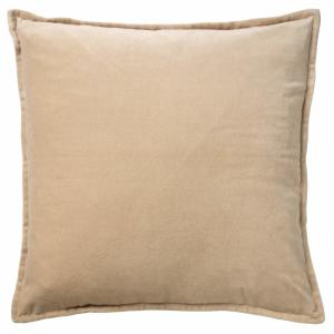 Housse de coussin Beige 50x50 cm - Couleur unie